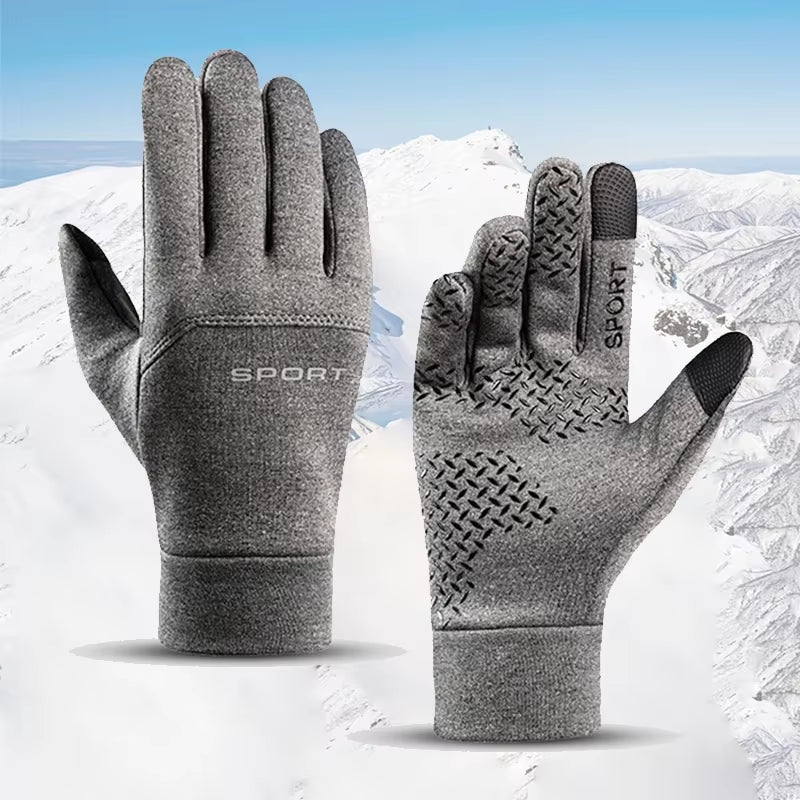 Stay Warm and Connected: Unisex Touch Screen Cycling Gloves for Winter Sports